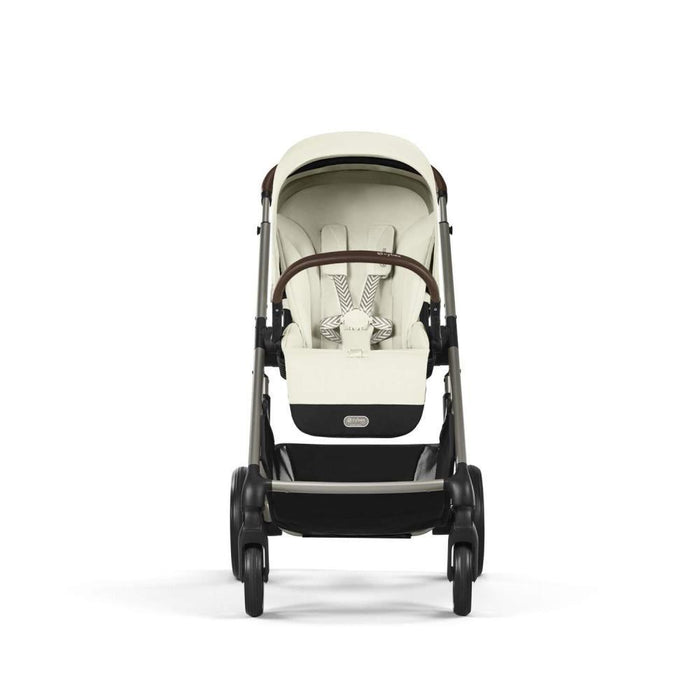 Carrinho Cybex Balios S Lux TPE Seashell Beige - Chassis Taupe