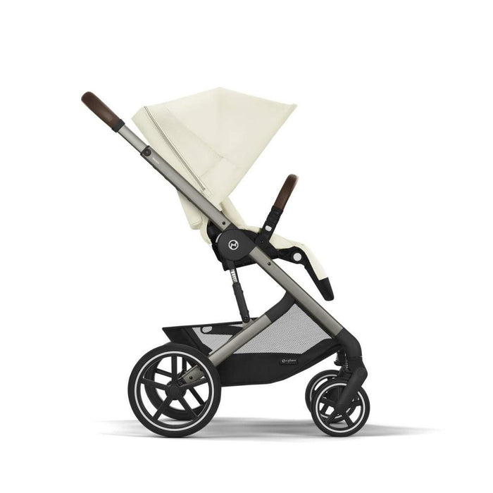 Cybex Balios S Lux TPE Seashell Beige Stroller - Taupe Chassis