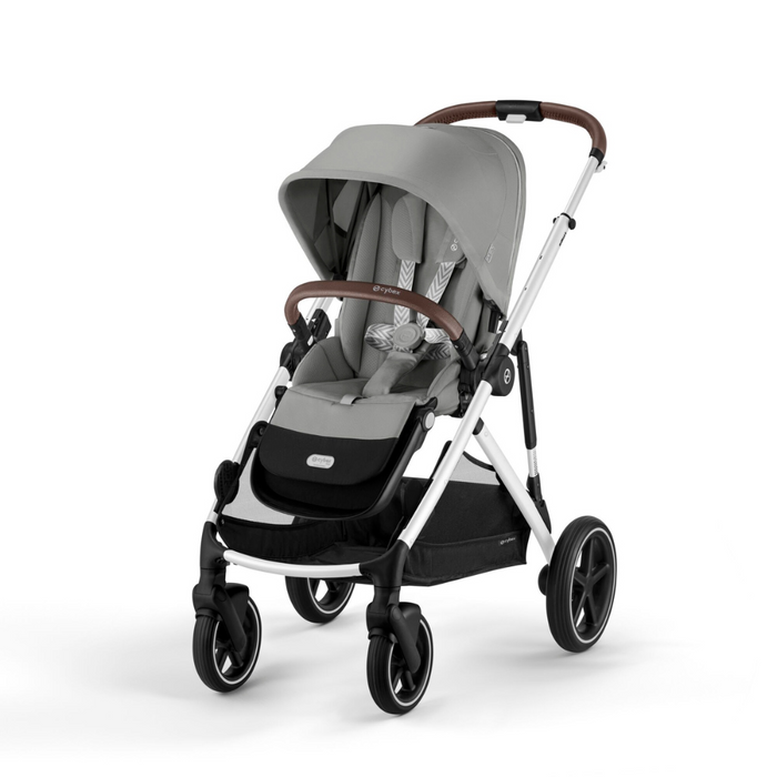 Carrinho Gazelle S SLV Stone Grey - Chassis Prateado