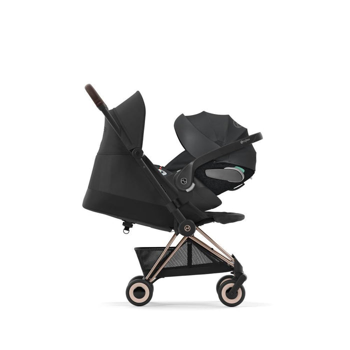 Carrinho Cybex Platinum Coya Rosegold Peach Pink