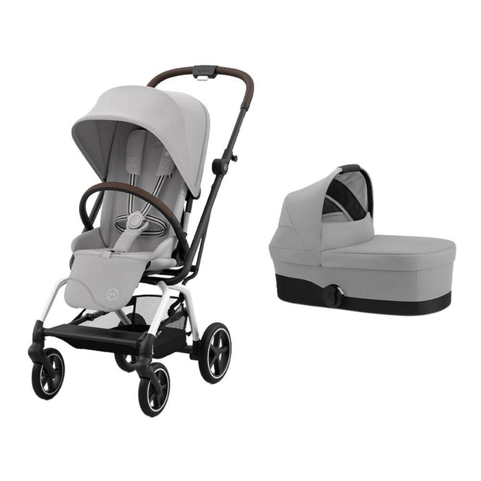 Pack Cybex Eezy S Twist+2 SLV Fog Grey + Alcofa S Eezy S Twist Fog Grey