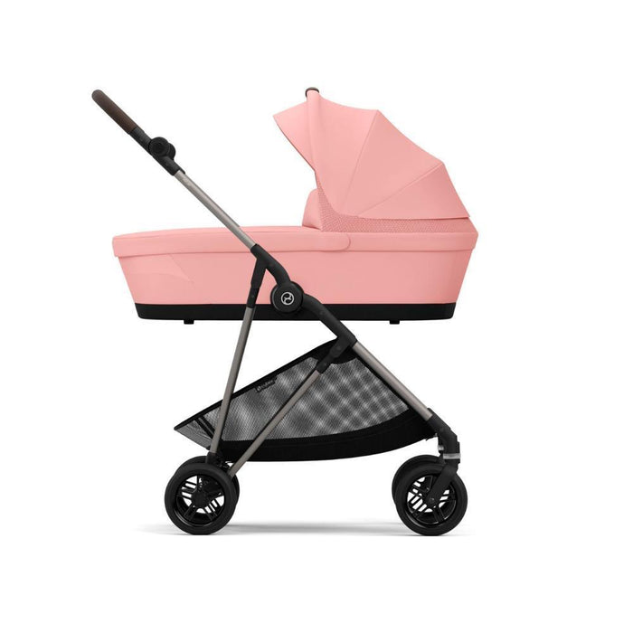 Pack Cybex Carrinho Melio TPE Candy Pink + OFERTA: Alcofa Melio Candy Pink