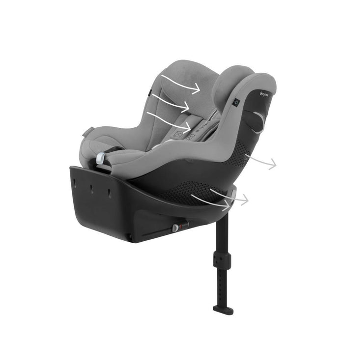 Cybex Sirona Gi Plus i-Size Stone Grey 61-105cm