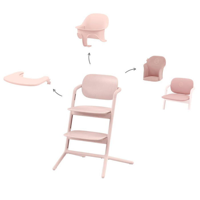 Cybex Lemo 3in1 Pack + Pearl Pink Reducer