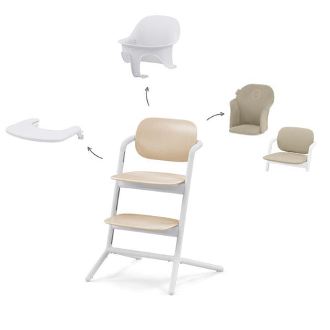 Cybex Lemo 3in1 Pack + Sand White Reducer