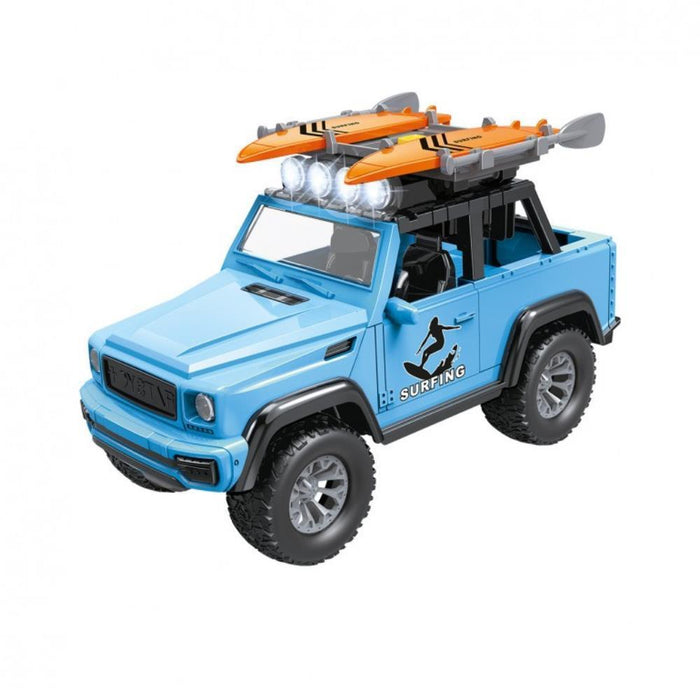 Carro Surf Adventure Heroes com Luz e Som 1:16