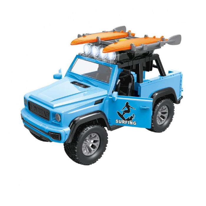 Carro Surf Adventure Heroes com Luz e Som 1:16