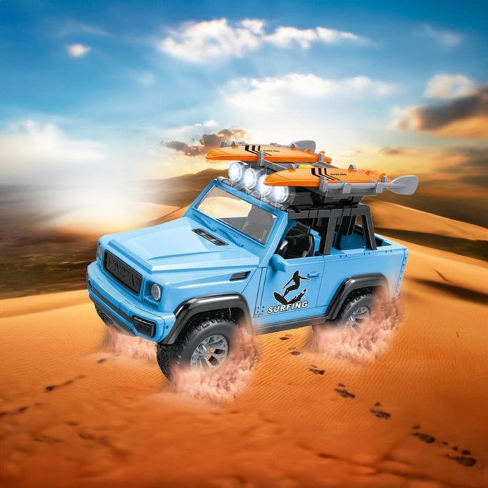 Carro Surf Adventure Heroes com Luz e Som 1:16