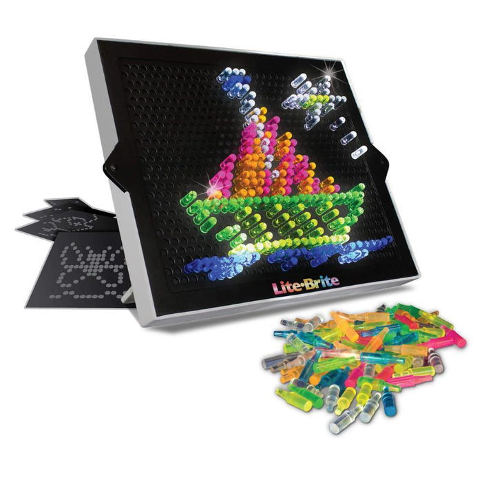 Lite Brite Quadro com Pins Luminosos 214 Peças