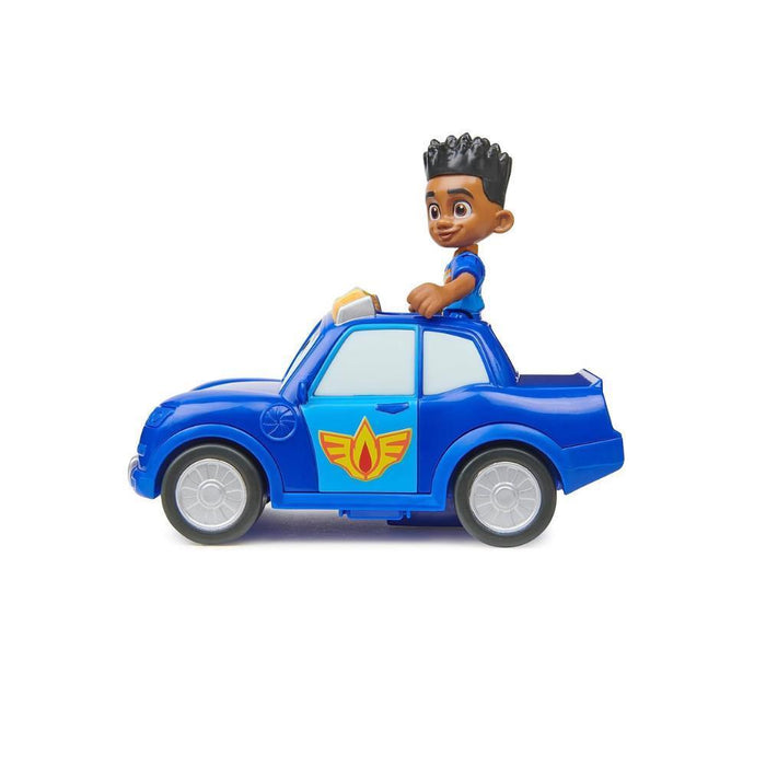 Disney Carro Polícia Firebuds Jayden e Piston