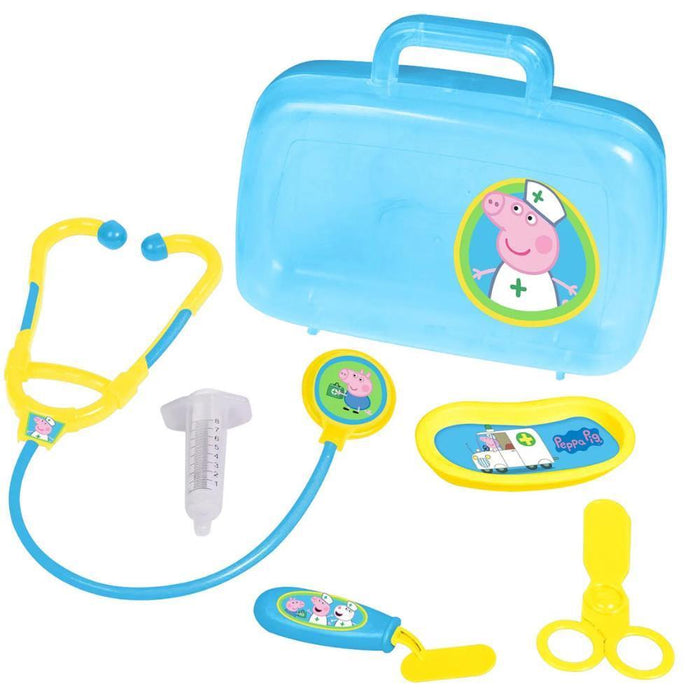 Mini Mala de Médico Peppa Pig com 5 Acessórios