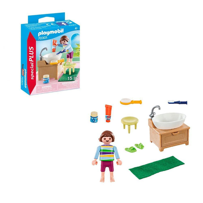 Playmobil SpecialPlus Menina com Lavatório
