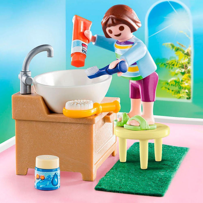 Playmobil SpecialPlus Menina com Lavatório