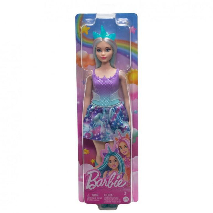Boneca Barbie Unicórnio com Cabelo Verde