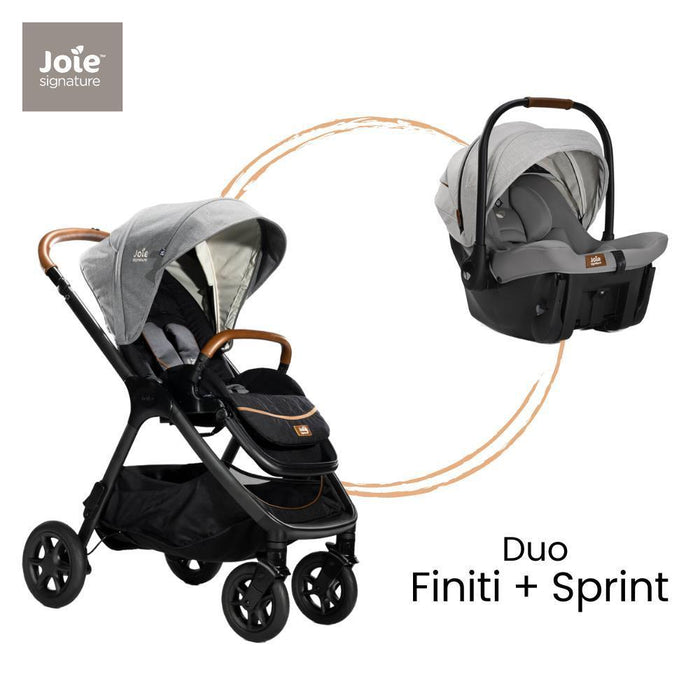 Duo Joie Carrinho Finiti + Sprint Signature Carbon