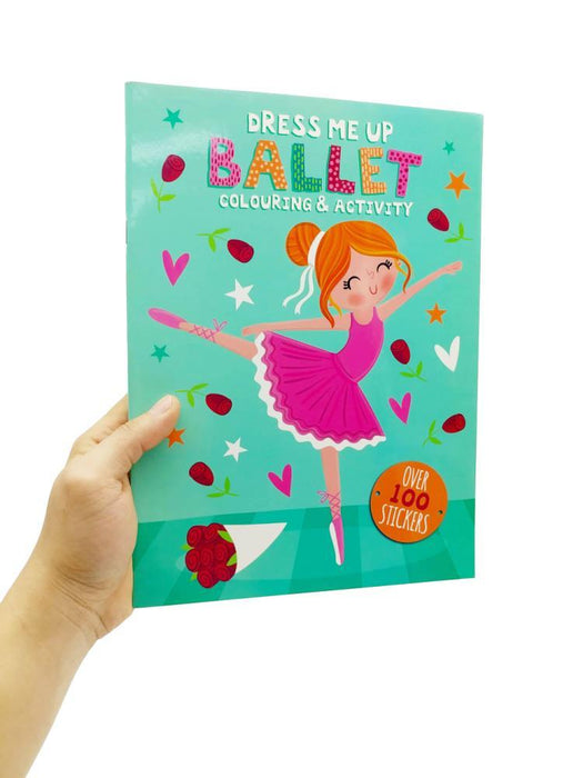 Livro para Colorir Dress Me Up Ballet