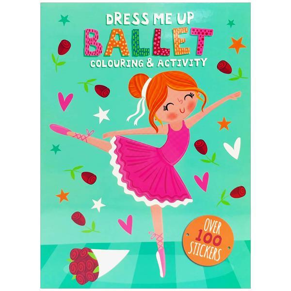 Livro para Colorir Dress Me Up Ballet