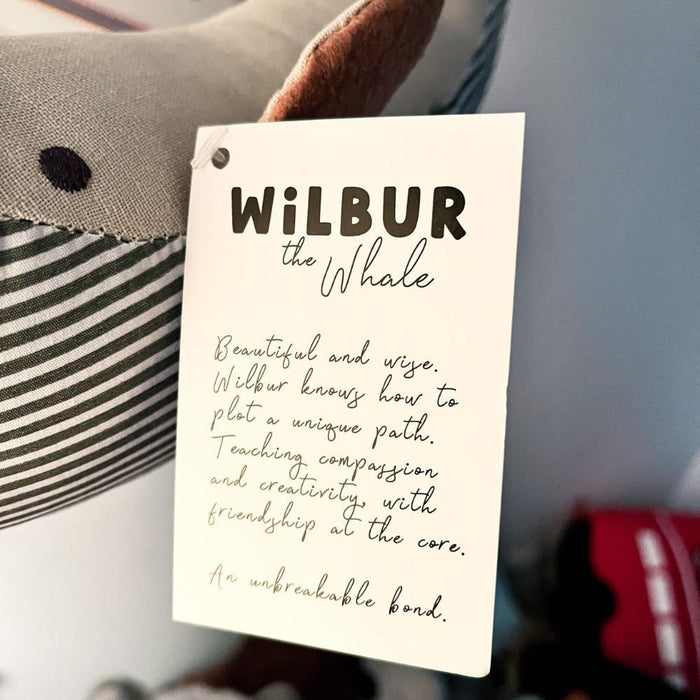 Peluche Wilbur the Whale