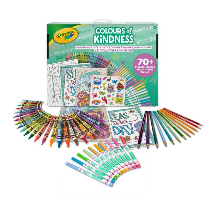 Kit de Colorir Colours Of Kindness 70 Peças