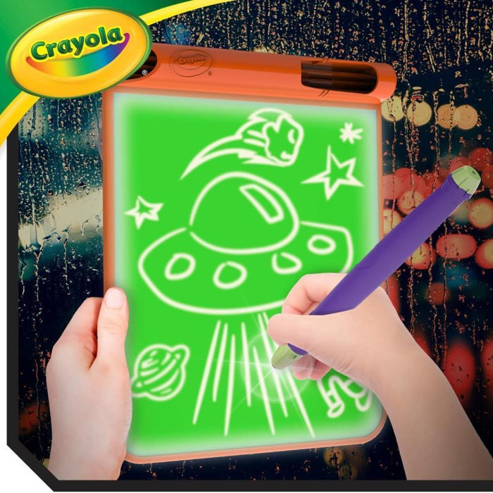 Tablero de dibujo que brilla en la oscuridad