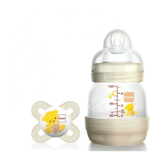 Biberão Easy Start Anti Cólicas 130 ml e Chupeta