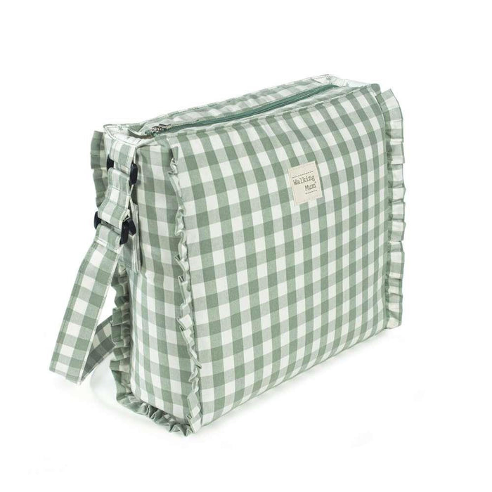 Bolso cambiador de pañales verde Remy de Walking Mum