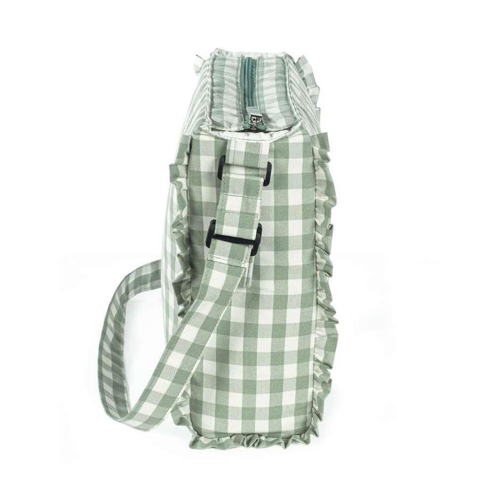 Bolso cambiador de pañales verde Remy de Walking Mum