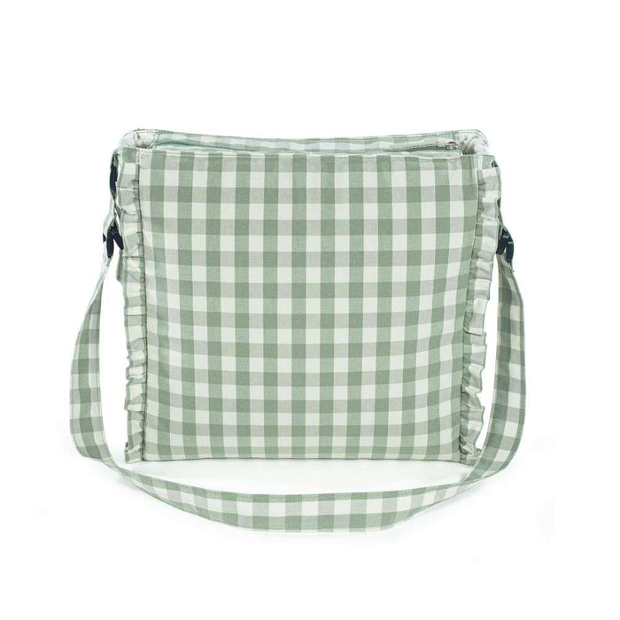 Bolso cambiador de pañales verde Remy de Walking Mum