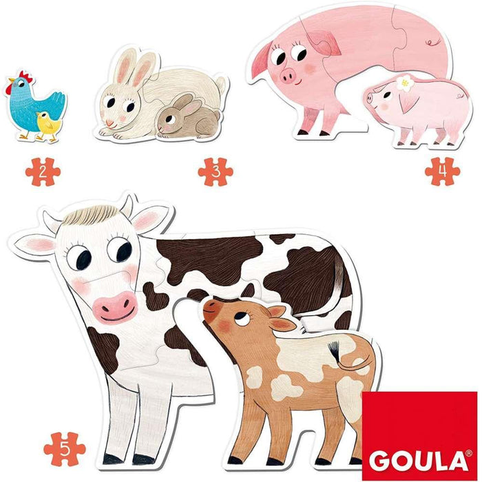 Goula Puzzle XXL Madres y Bebés