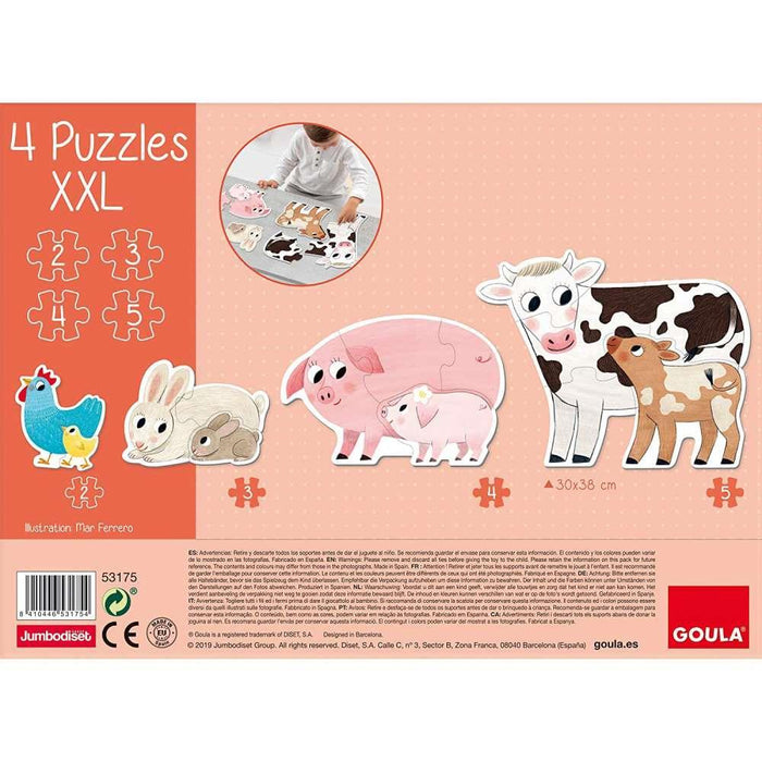 Goula Puzzle XXL Madres y Bebés