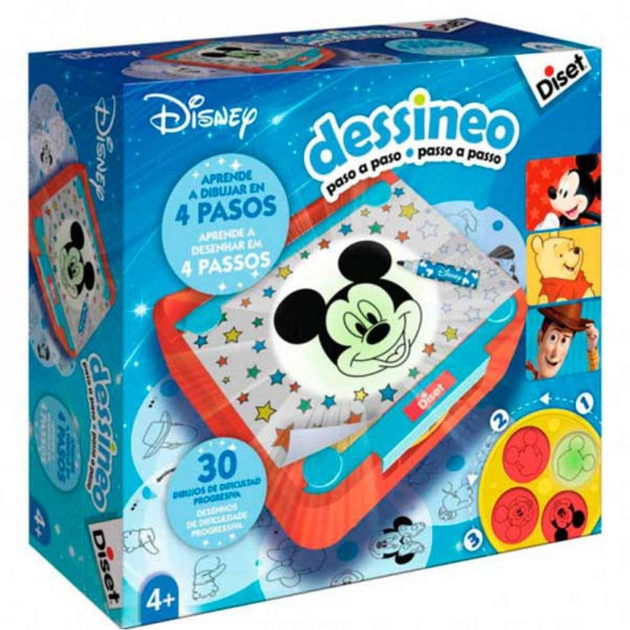 Disney Aprendo a Desenhar em 4 Passos