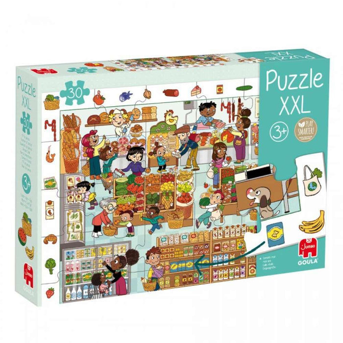 Puzzle Goula XXL Mercado 30 Piezas