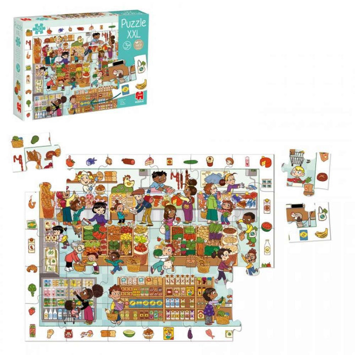 Goula Puzzle XXL Mercado 30 Pieces