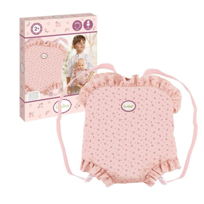 Mochila Portabebe para Bonecas Olivia 30cm