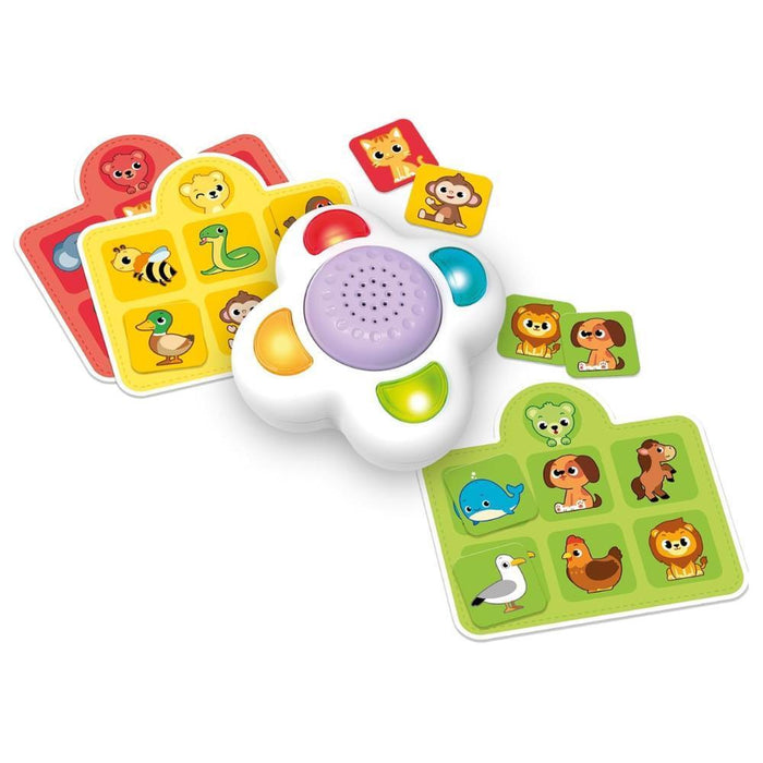 Jogo Eu Aprendo Bingo com Sons de Animais