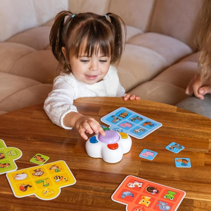 Jogo Eu Aprendo Bingo com Sons de Animais