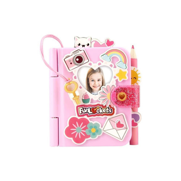 Fun Lockets Mini Diário Secreto com Surpresas