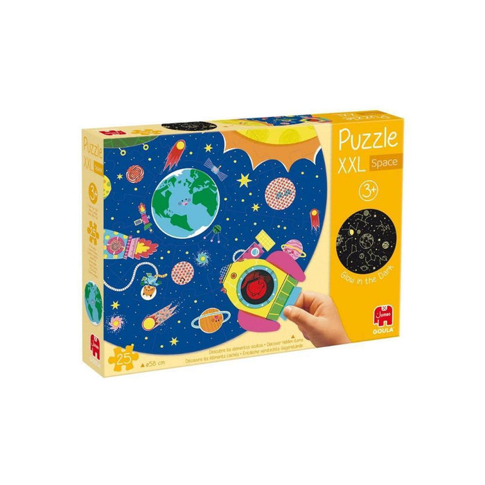 Puzzle XXL Espaço Brilha no Escuro 25 Peças