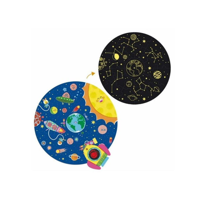 Puzzle XXL Espaço Brilha no Escuro 25 Peças