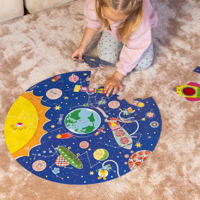 Puzzle XXL Espaço Brilha no Escuro 25 Peças