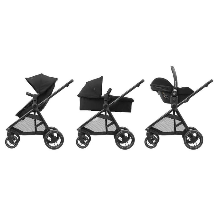 Cochecito Maxi Cosi Zelia 3 Essential Negro