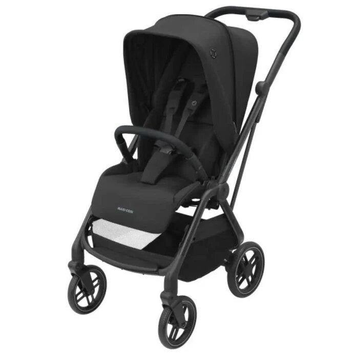 Maxi Cosi Pack Leona 2 Essential Negro+Pebble Select Gris+Base