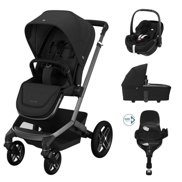Pack Maxi-Cosi Fame + Pebble 360 Pro² Twillic Black + OFERTA: Base FamilyFix 360 Pro