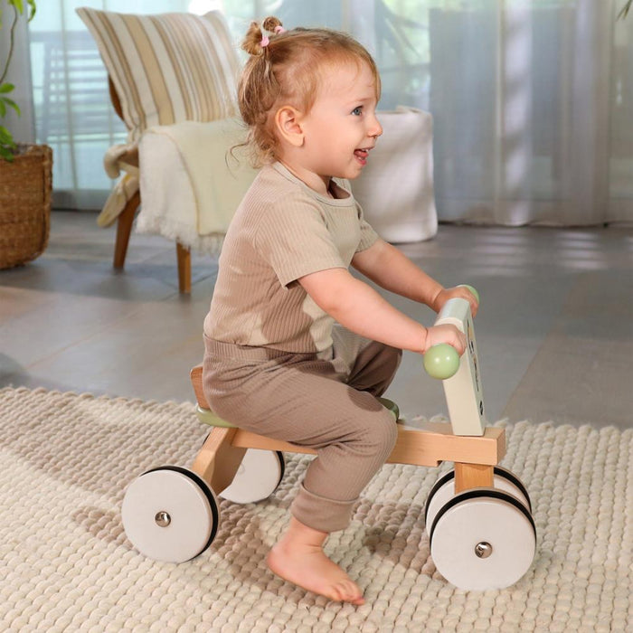 Triciclo Tiny Trike Boho Chic em Madeira