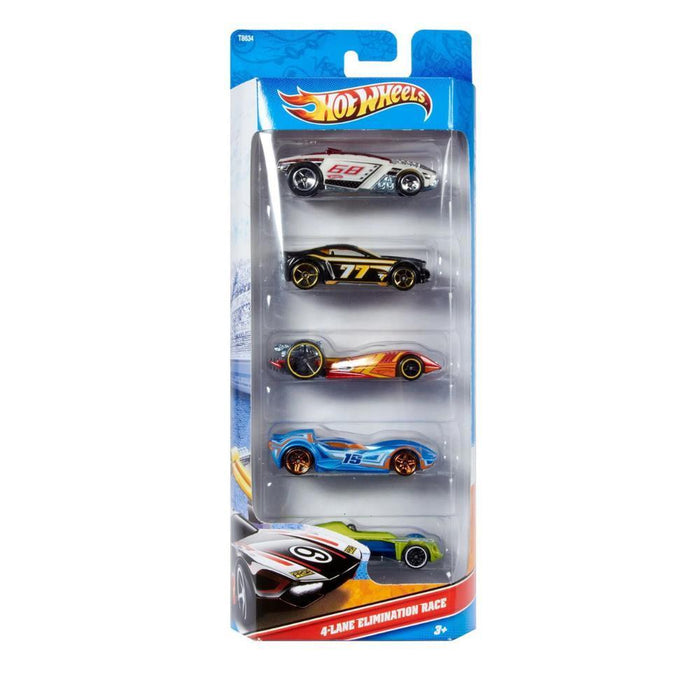 Pack 5 Veículos Hotwheels