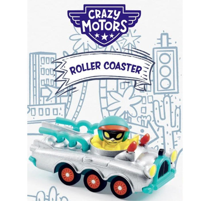 Carro Crazy Motors Roller Coaster