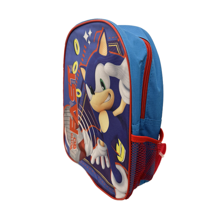 Mochila Sonic The Hedgehog Azul 30x25cm