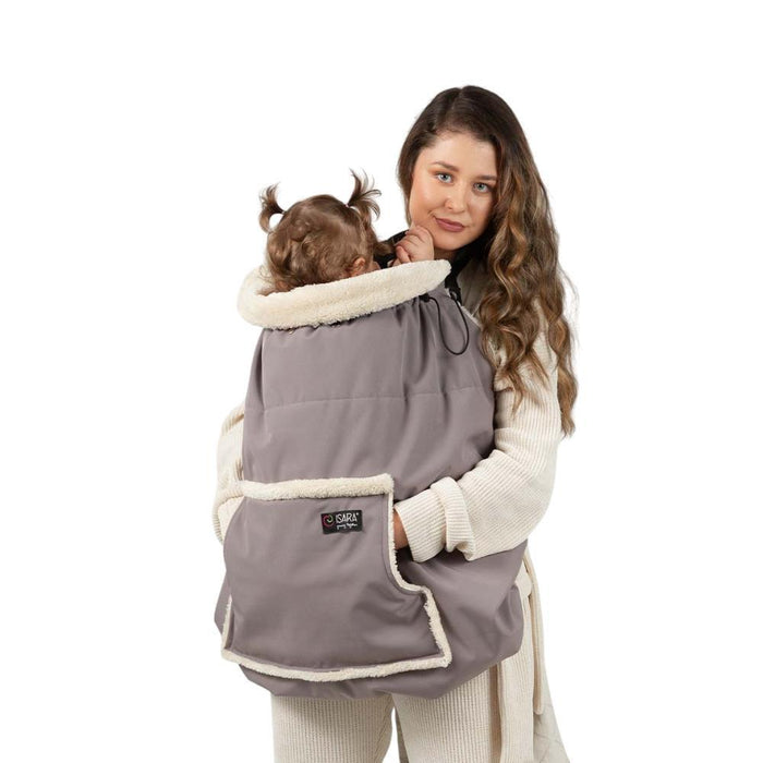Capa para Marsúpio/Porta Bebés Winter Frosted Almond Taupe