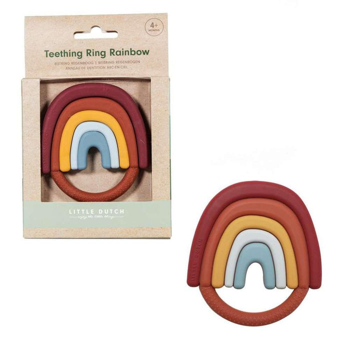 Little Dutch Rainbow Silicone Teether