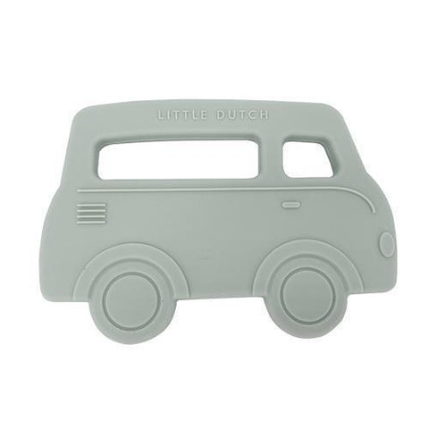 Blue Van Silicone Teether